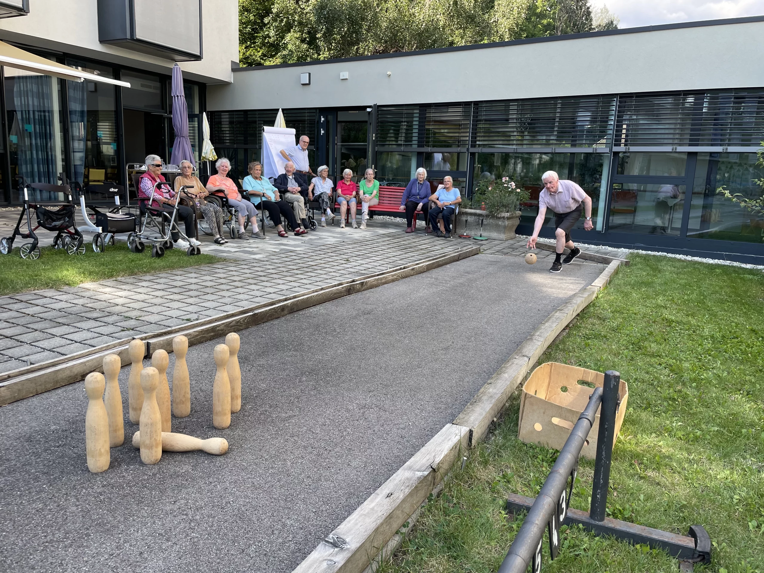 Seniorenheim Bischofshofen Kegeln